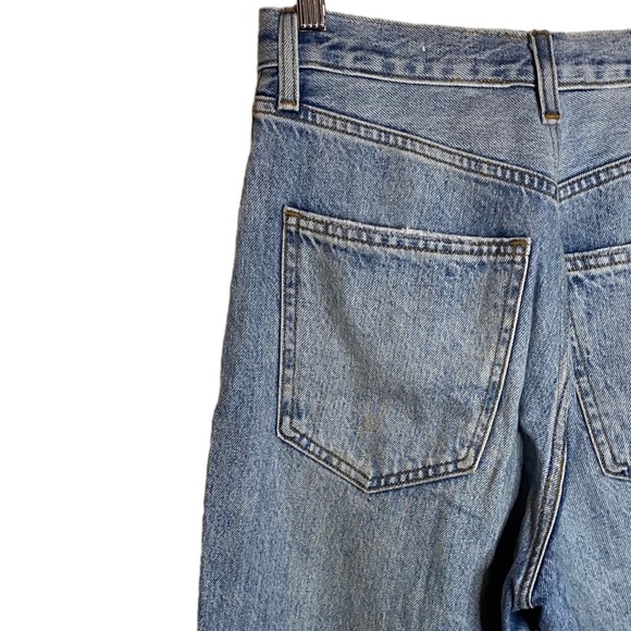 Denim Forum The Joni High Rise Loose Super High Waisted Loose Jeans Wide Leg 26 - Picture 11 of 16